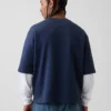 Φούτερ Oversized από βαρύ French Terry