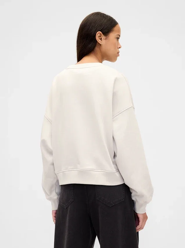Φούτερ Oversized από βαρύ French Terry