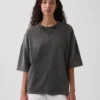 Φούτερ Oversized από βαρύ French Terry