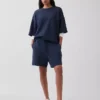 Φούτερ Oversized από βαρύ French Terry