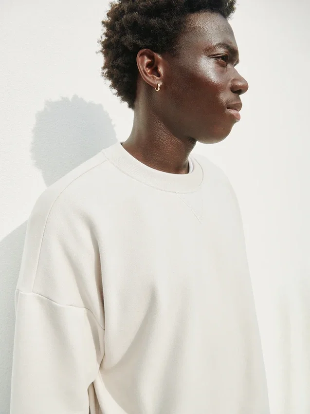 Φούτερ Oversized από βαρύ French Terry