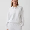 Φούτερ πόλο oversize από μαλακό φλοκωτό ύφασμα Vintagesoft