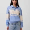 Φούτερ πόλο oversize από μαλακό φλοκωτό ύφασμα Vintagesoft