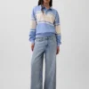 Φούτερ πόλο oversize από μαλακό φλοκωτό ύφασμα Vintagesoft