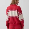 Φούτερ πόλο oversize από μαλακό φλοκωτό ύφασμα Vintagesoft