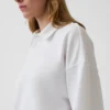 Φούτερ πόλο oversize από μαλακό φλοκωτό ύφασμα Vintagesoft