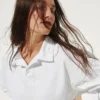 Φούτερ πόλο oversize από μαλακό φλοκωτό ύφασμα Vintagesoft