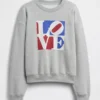 Φούτερ Robert Indiana Vintagesoft Love