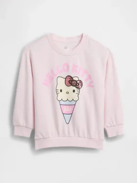 Φούτερ Vintagesoft Hello Kitty για νήπια