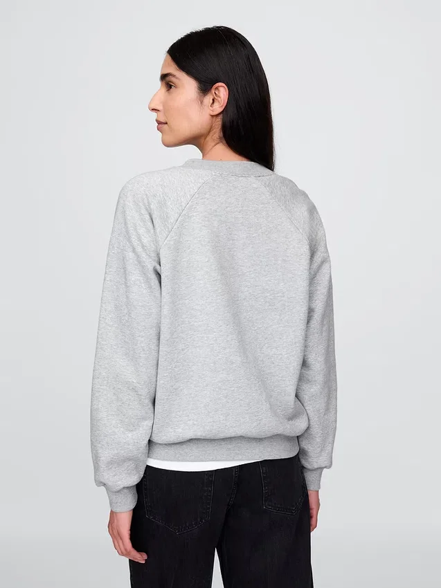 Φούτερ Vintagesoft με μανίκια Raglan