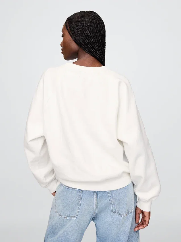 Φούτερ Vintagesoft με μανίκια Raglan