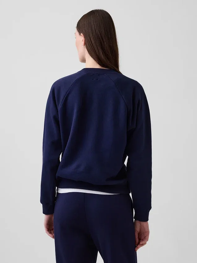 Φούτερ Vintagesoft με μανίκια Raglan