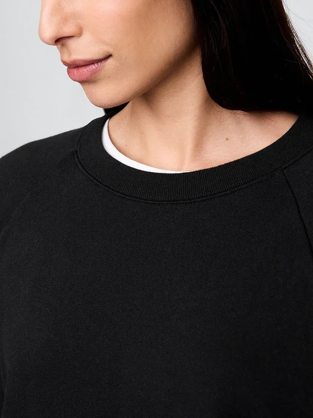 Φούτερ Vintagesoft με μανίκια Raglan