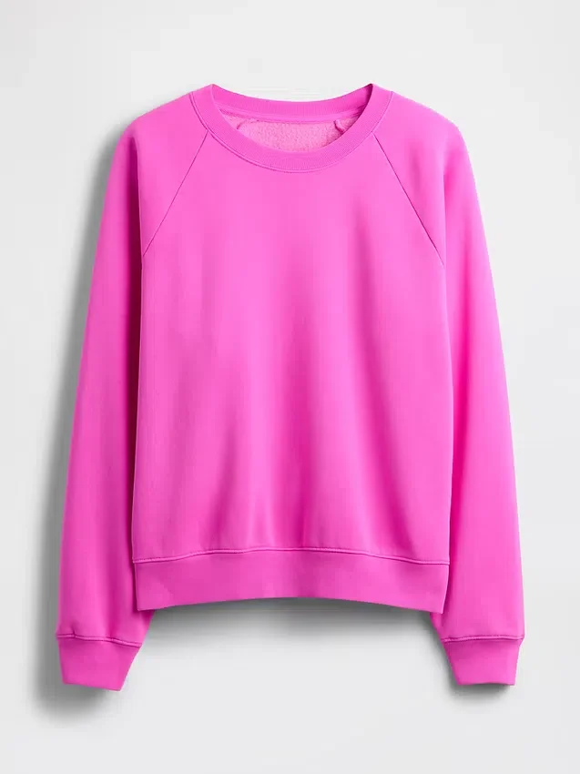 Φούτερ Vintagesoft με μανίκια Raglan