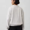Φούτερ Vintagesoft Terry με ψηλό γιακά και λογότυπο, σε oversized γραμμή