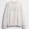 Φούτερ Vintagesoft Terry με ψηλό γιακά και λογότυπο, σε oversized γραμμή