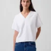Φούτερ Vintagesoft Terry Oversized με V-Neck