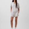 Φούτερ Vintagesoft Terry Oversized με V-Neck