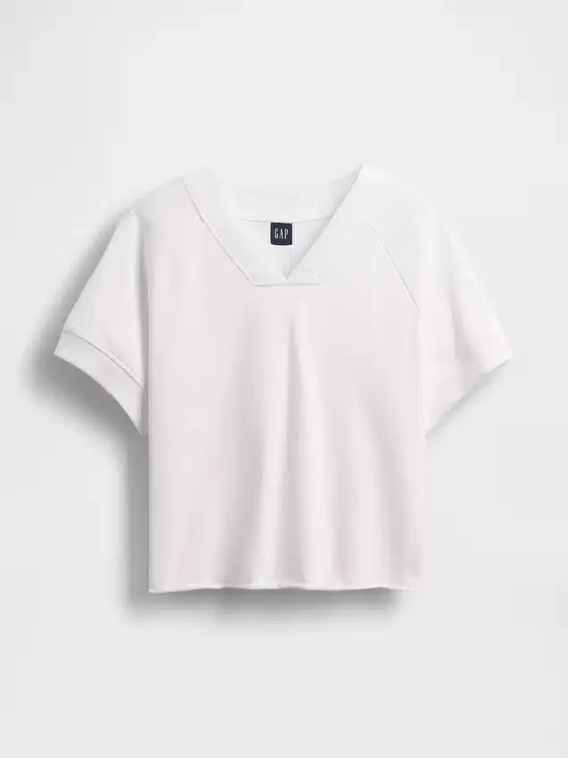 Φούτερ Vintagesoft Terry Oversized με V-Neck