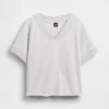 Φούτερ Vintagesoft Terry Oversized με V-Neck