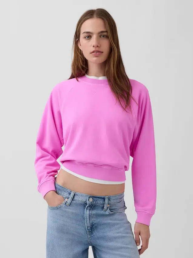 Φούτερ Vintagesoft Terry Raglan