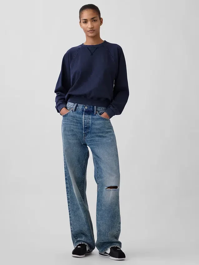 Φούτερ Vintagesoft Terry Raglan