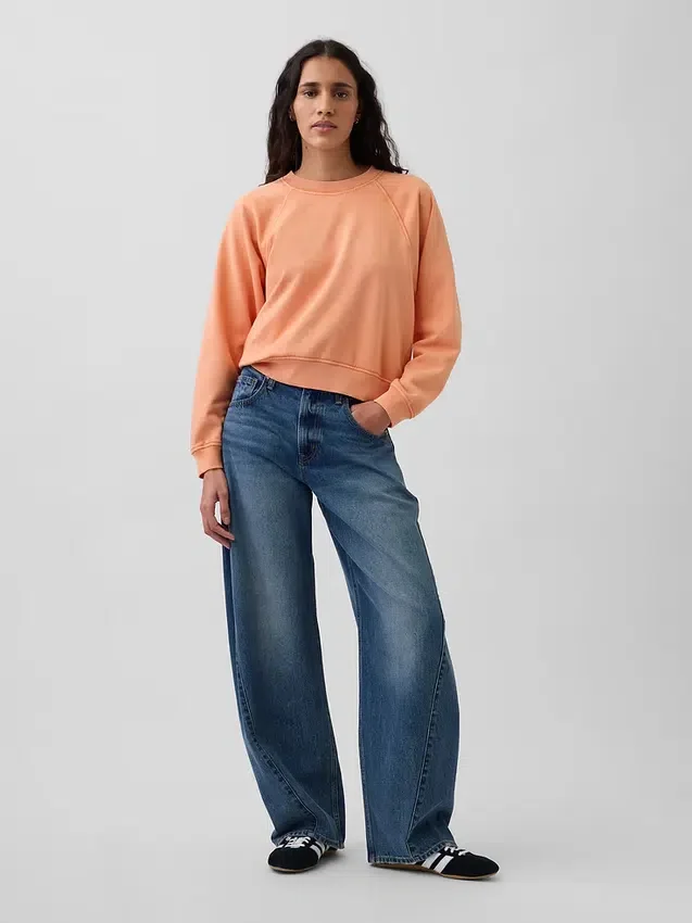Φούτερ Vintagesoft Terry Raglan