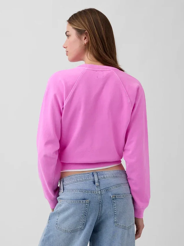 Φούτερ Vintagesoft Terry Raglan