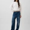 Φούτερ Vintagesoft Wedge με στρογγυλό λαιμό
