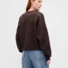 Φούτερ Vintagesoft Wedge με στρογγυλό λαιμό