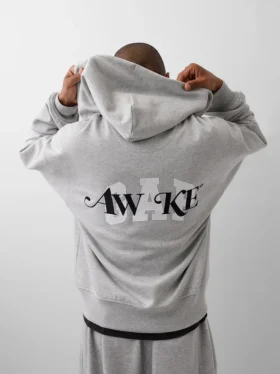 Gap × Awake Ny Φούτερ με κουκούλα, φερμουάρ και μεγάλο λογότυπο