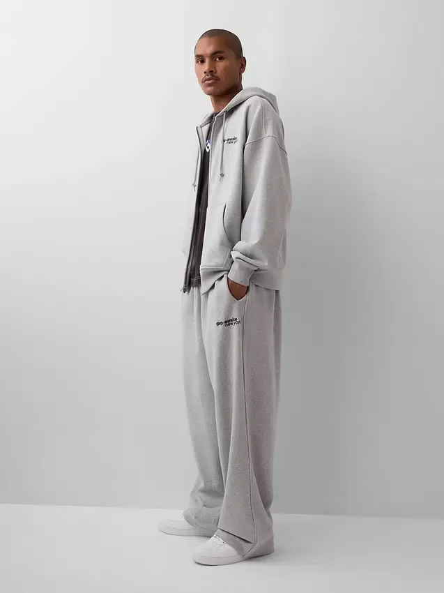 Gap × Awake Ny Φούτερ με κουκούλα, φερμουάρ και μεγάλο λογότυπο