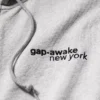 Gap × Awake Ny Φούτερ με κουκούλα, φερμουάρ και μεγάλο λογότυπο