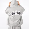 Gap × Awake Ny Φούτερ με κουκούλα, φερμουάρ και μεγάλο λογότυπο