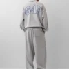 GAP × Awake Ny Πουλόβερ με φερμουάρ στο ένα τέταρτο, βαριάς ποιότητας και υπερμεγέθης γραμμής
