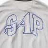 GAP × Awake Ny Πουλόβερ με φερμουάρ στο ένα τέταρτο, βαριάς ποιότητας και υπερμεγέθης γραμμής