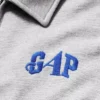 GAP × Awake Ny Πουλόβερ με φερμουάρ στο ένα τέταρτο, βαριάς ποιότητας και υπερμεγέθης γραμμής