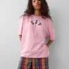 Gap × Awake Ny T-shirt με χαλαρό λογότυπο
