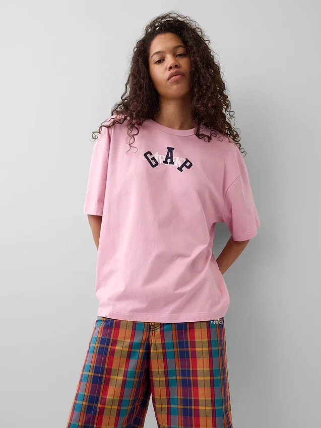Gap × Awake Ny T-shirt με χαλαρό λογότυπο