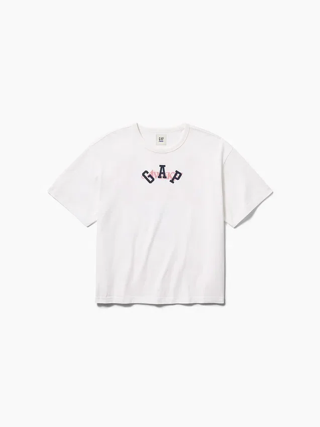 Gap × Awake Ny T-shirt με χαλαρό λογότυπο