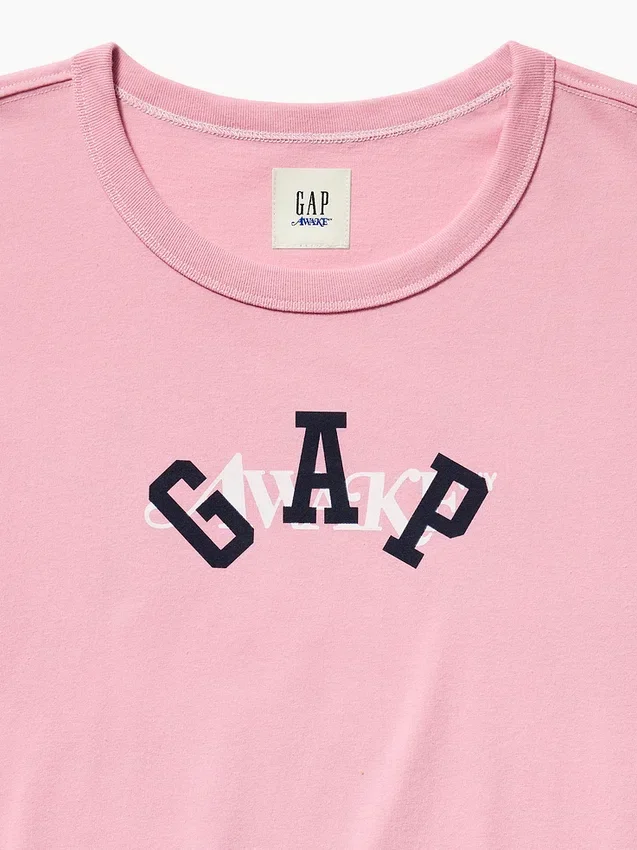 Gap × Awake Ny T-shirt με χαλαρό λογότυπο
