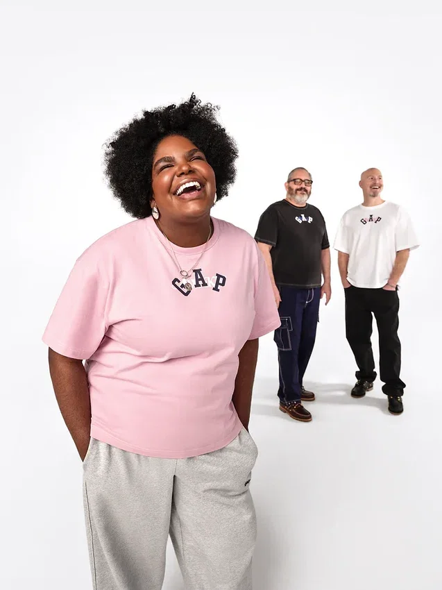 Gap × Awake Ny T-shirt με χαλαρό λογότυπο