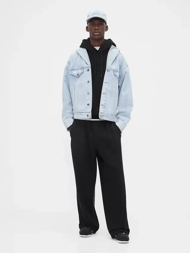 GAP × Béis Φούτερ με κουκούλα για ενήλικες, βαρέως τύπου, ιδανικό για ταξίδια