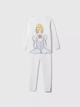 GAP × Disney Baby Σετ πιτζάμες «Princess» από βιολογικό βουρτσισμένο βαμβάκι