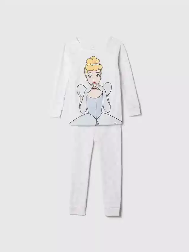 GAP × Disney Baby Σετ πιτζάμες «Princess» από βιολογικό βουρτσισμένο βαμβάκι