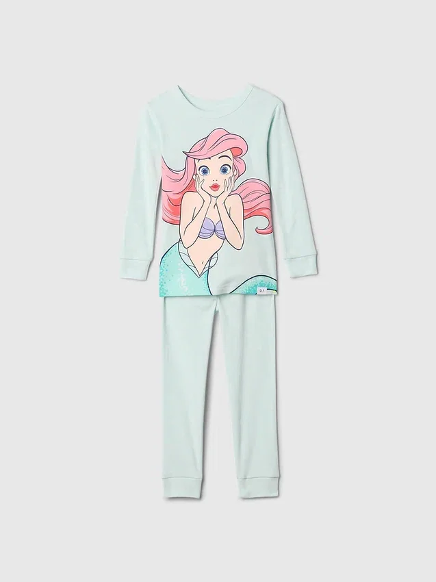 GAP × Disney Baby Σετ πιτζάμες «Princess» από βιολογικό βουρτσισμένο βαμβάκι