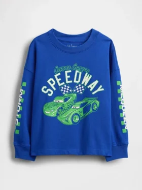 GAP × Disney Μπλουζάκι με γραφικά «Cars» για βρέφη & νήπια