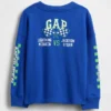 GAP × Disney Μπλουζάκι με γραφικά «Cars» για βρέφη & νήπια