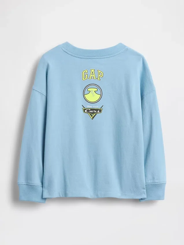 GAP × Disney Μπλουζάκι με γραφικά «Cars» για βρέφη & νήπια