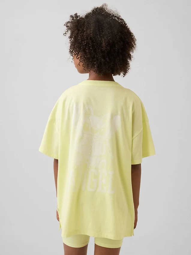 GAP × Disney Παιδικό φαρδύ T-shirt